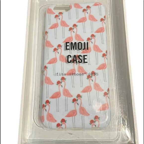 NEW Anthropologie Kendra Dandy Artist Flamingos IPhone Case 6/6s - Picture 3 of 5